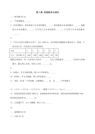 有理数单元测试