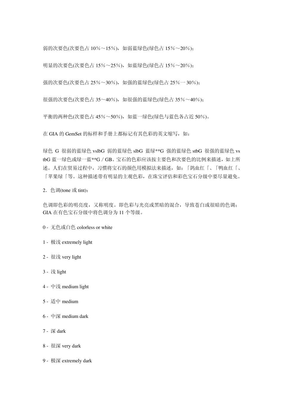 有色宝石的分级标准_第2页