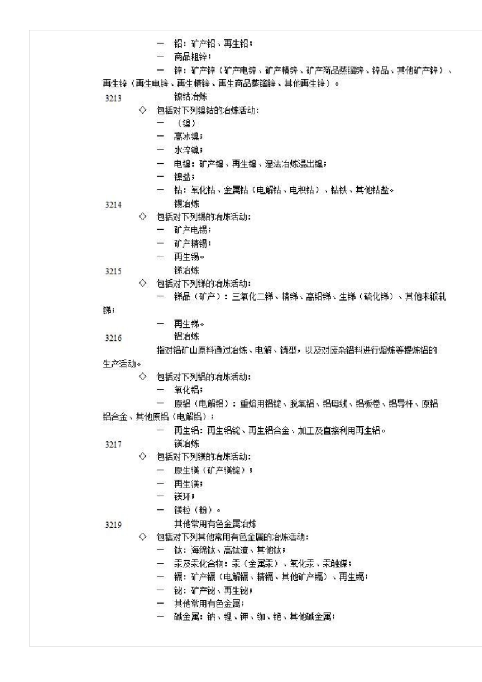 有色金属冶炼及压延加工类行业定义_第2页