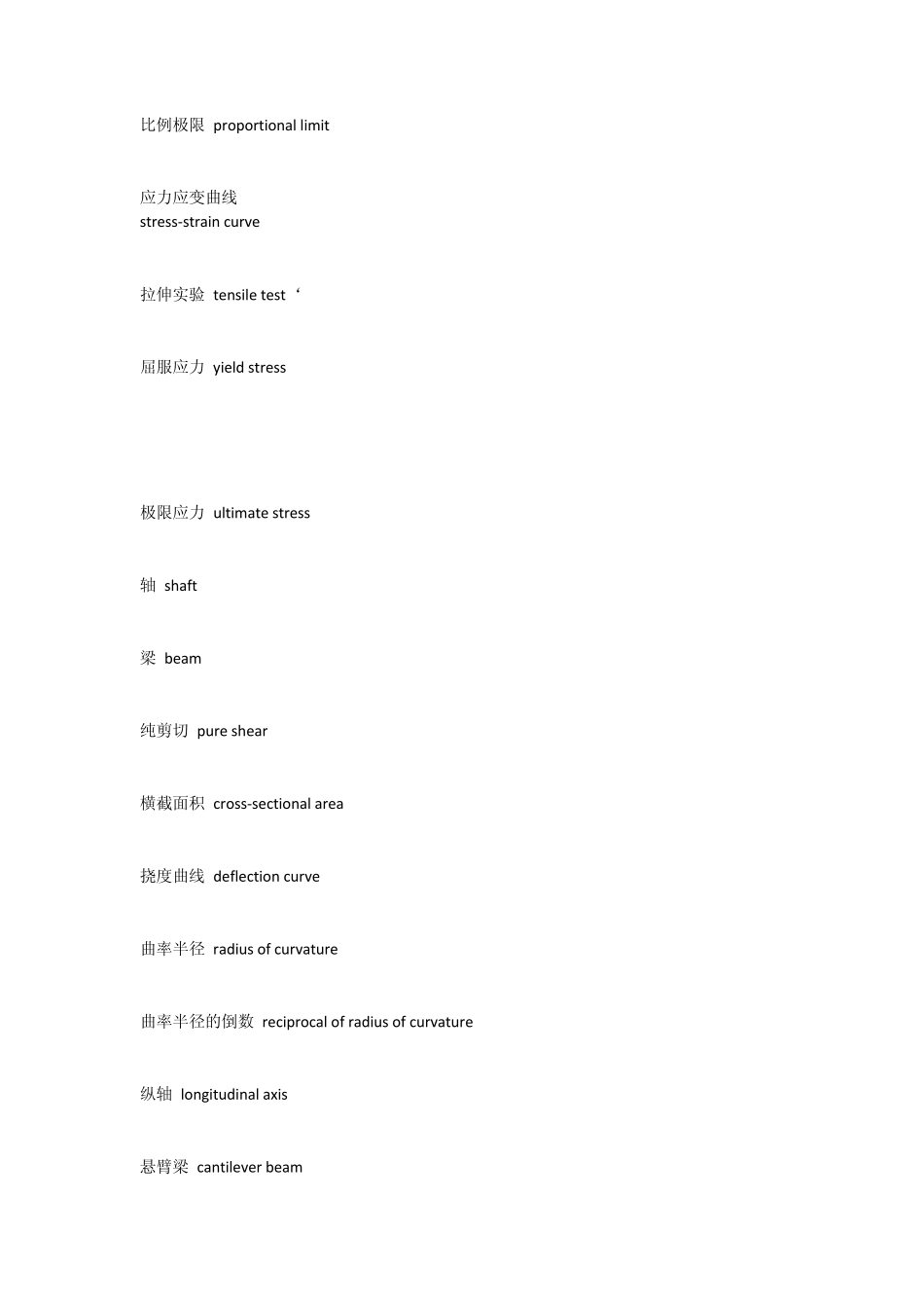 有限元力学专业词汇汇总_第2页