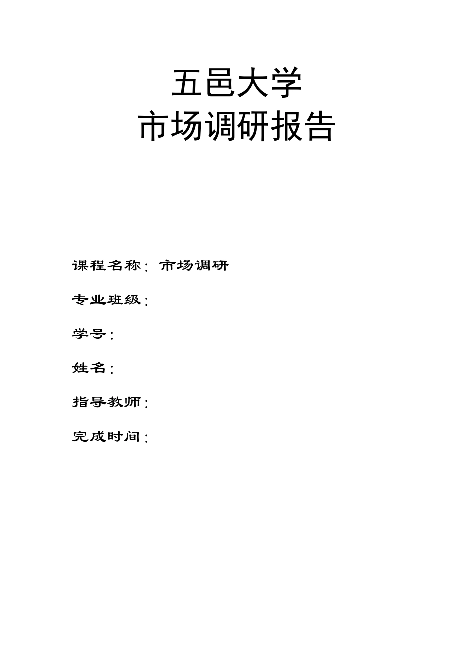 服装品牌市场调研报告_第1页