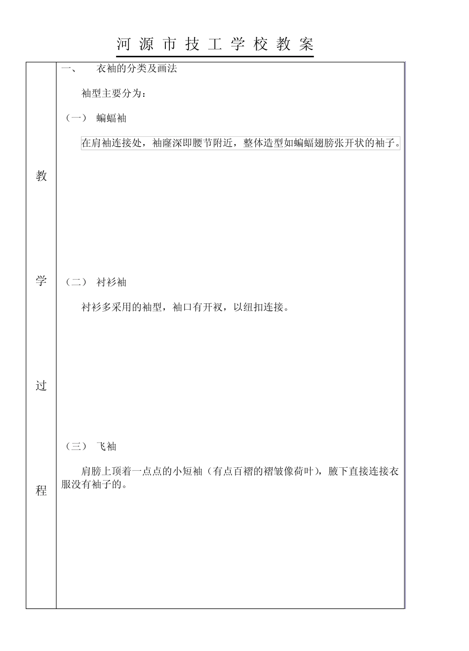 服装画技法教案2_第2页