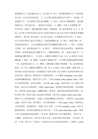 服装裁剪入门