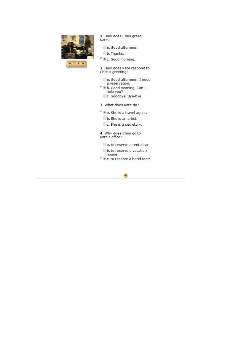 朗文交互英语一级LevelTest_第1页