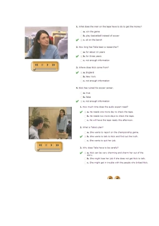 朗文交互英语第三极a3reviewquiz答案