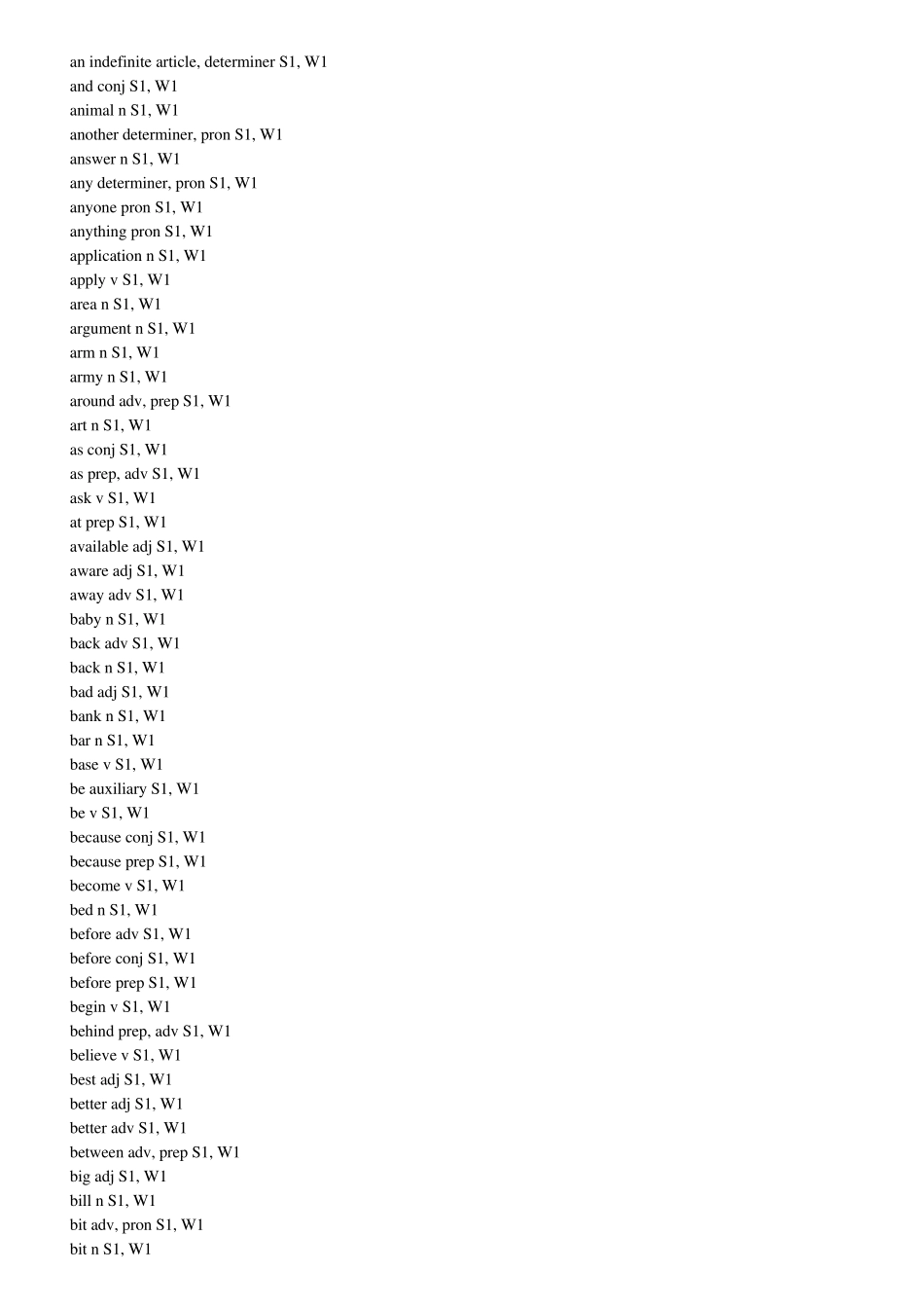 朗文常用词汇_词频排前100020003000分列汇总_第2页