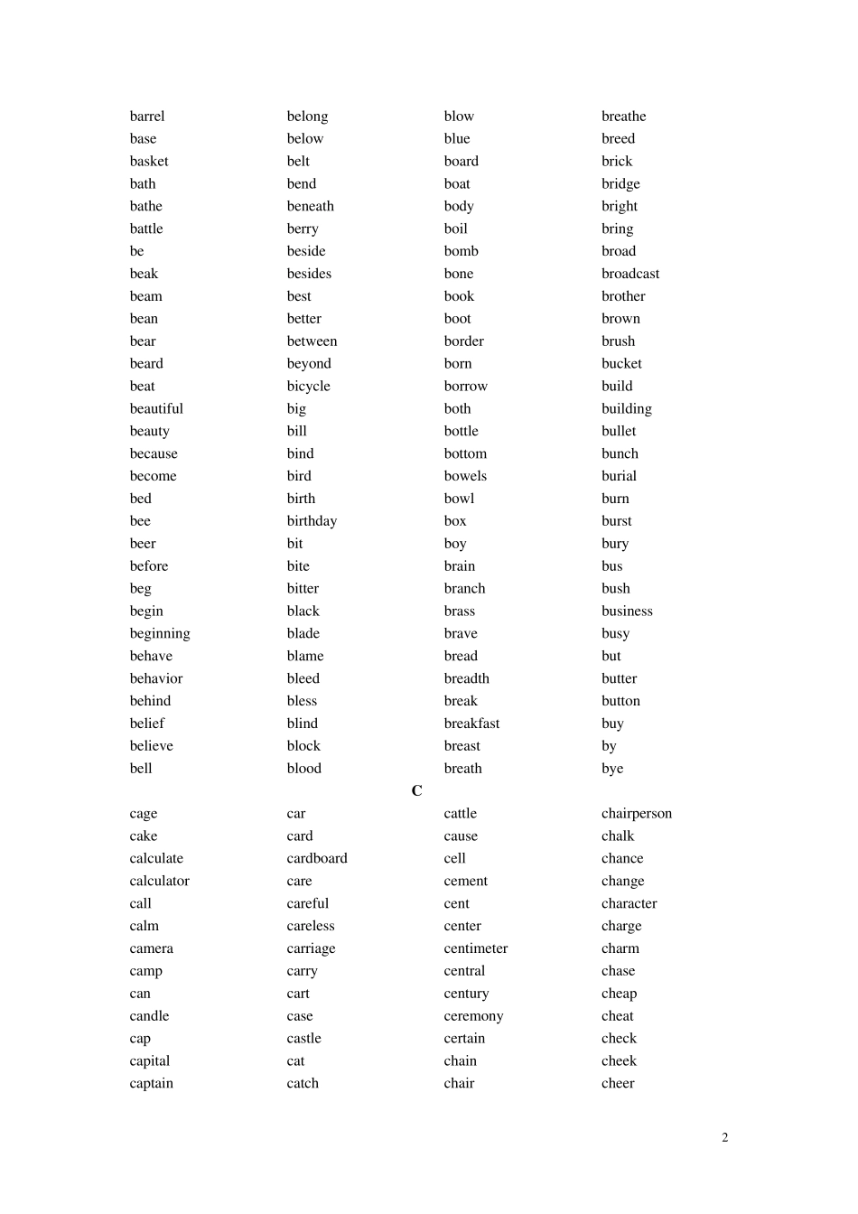 朗文词典2000基础词汇_第2页