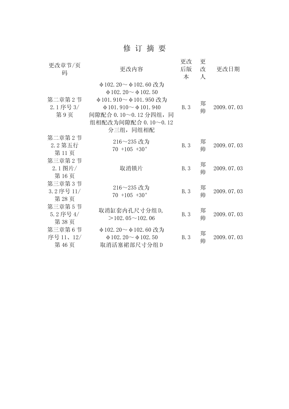朝柴4102C3C至C3G系列柴油机维修手册_第2页