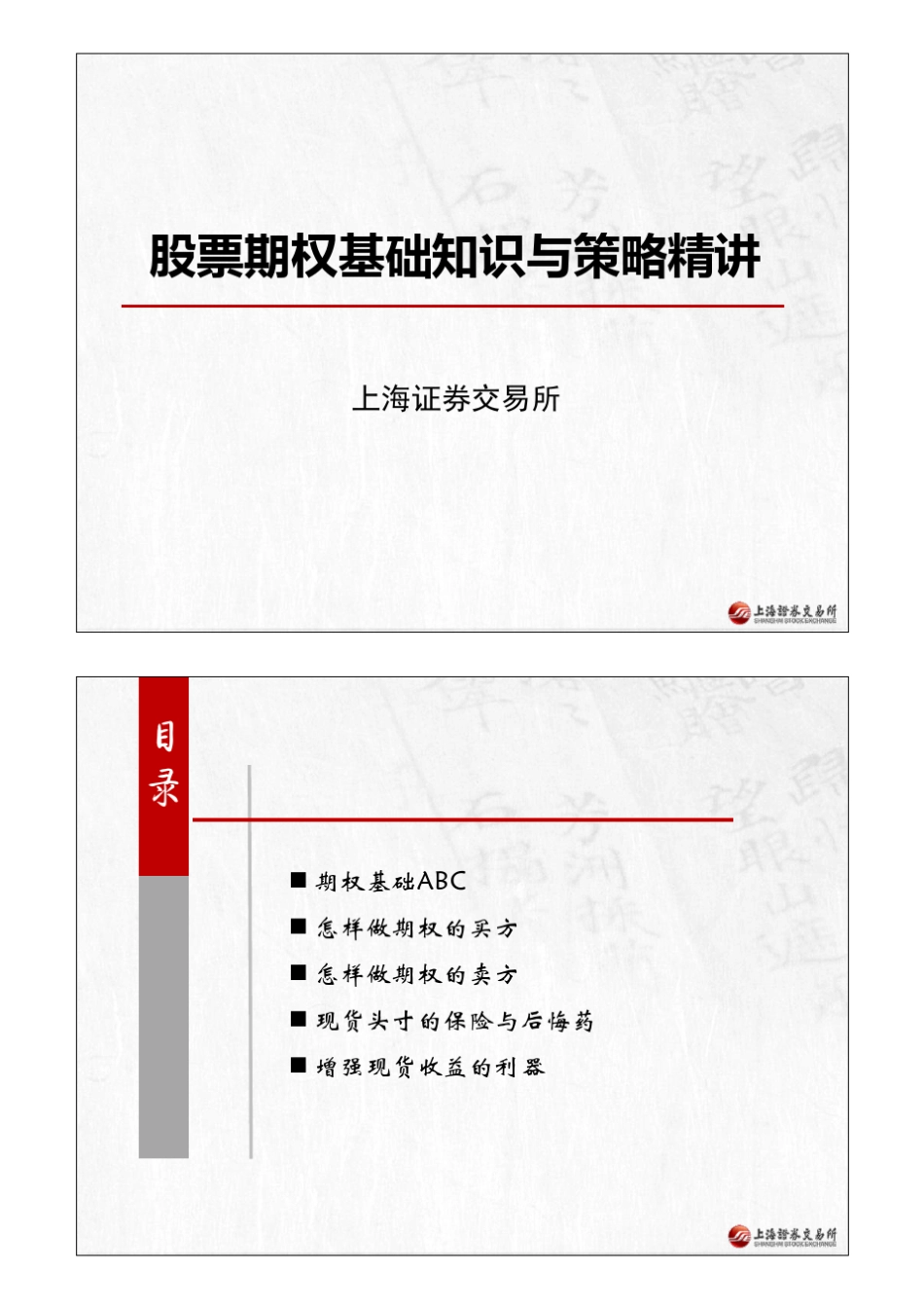 期权基础知识与策略精讲_第2页