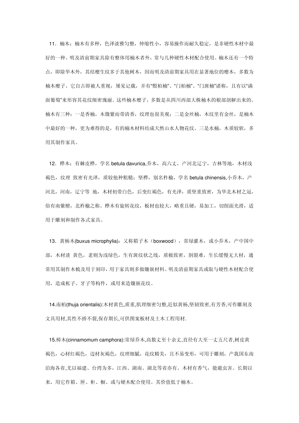 木材品种介绍_第3页