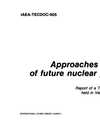 未来核安全对策(IAEATECDOC905)