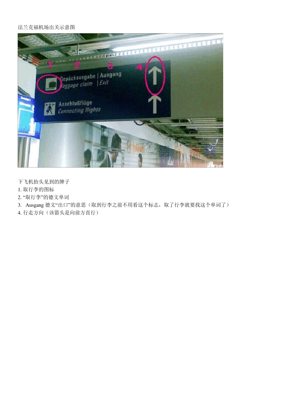 法兰克福机场出关图详细解答_第1页