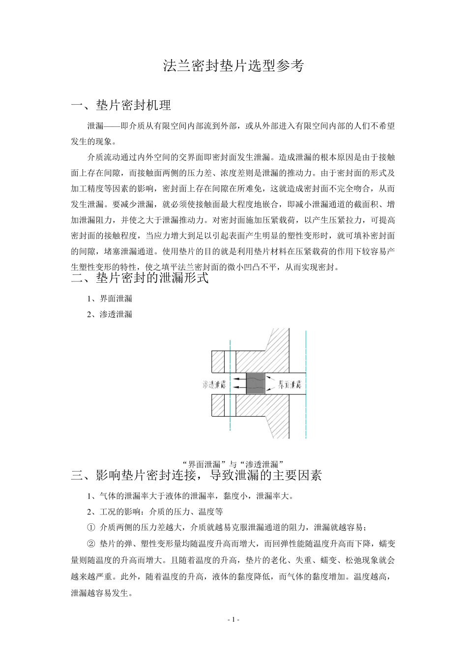 法兰密封垫片选型参考_第1页