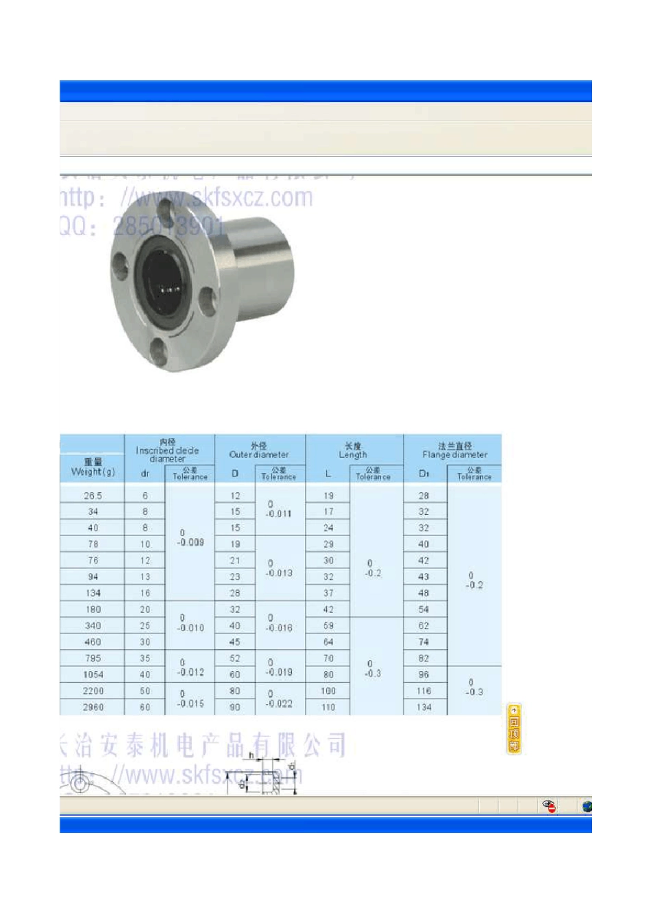 法兰直线轴承法兰规格_第3页