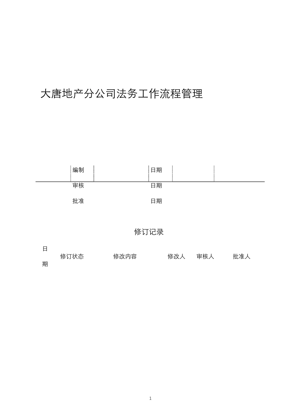 法务工作标准流程管理_第1页
