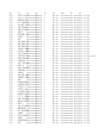 法国采购商联系方式目录