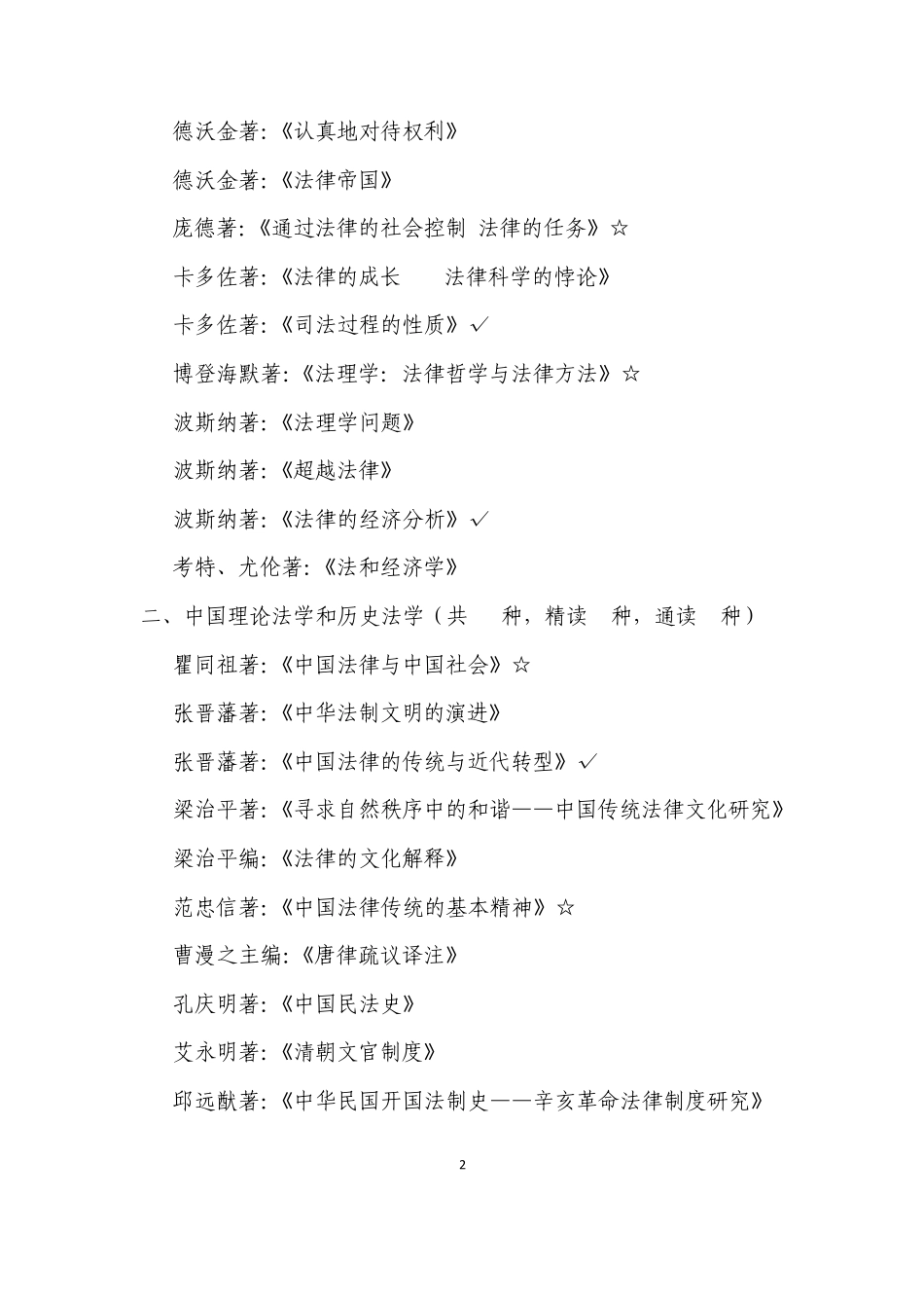 法学必读书籍_第2页