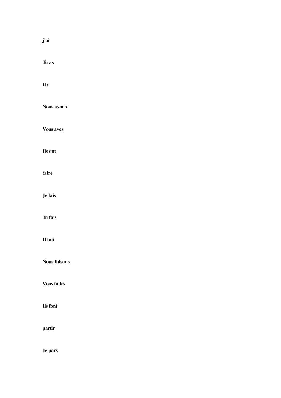 法语常见词的动词变位_第2页