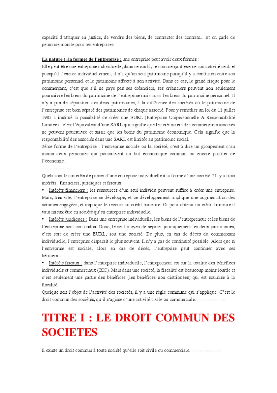 法语版经济管理类笔记DroitCommercial_第2页