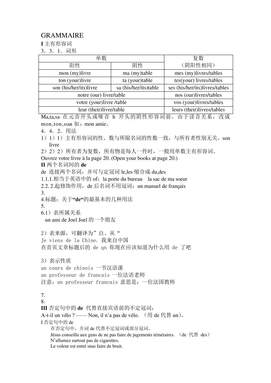法语语法大全_第2页