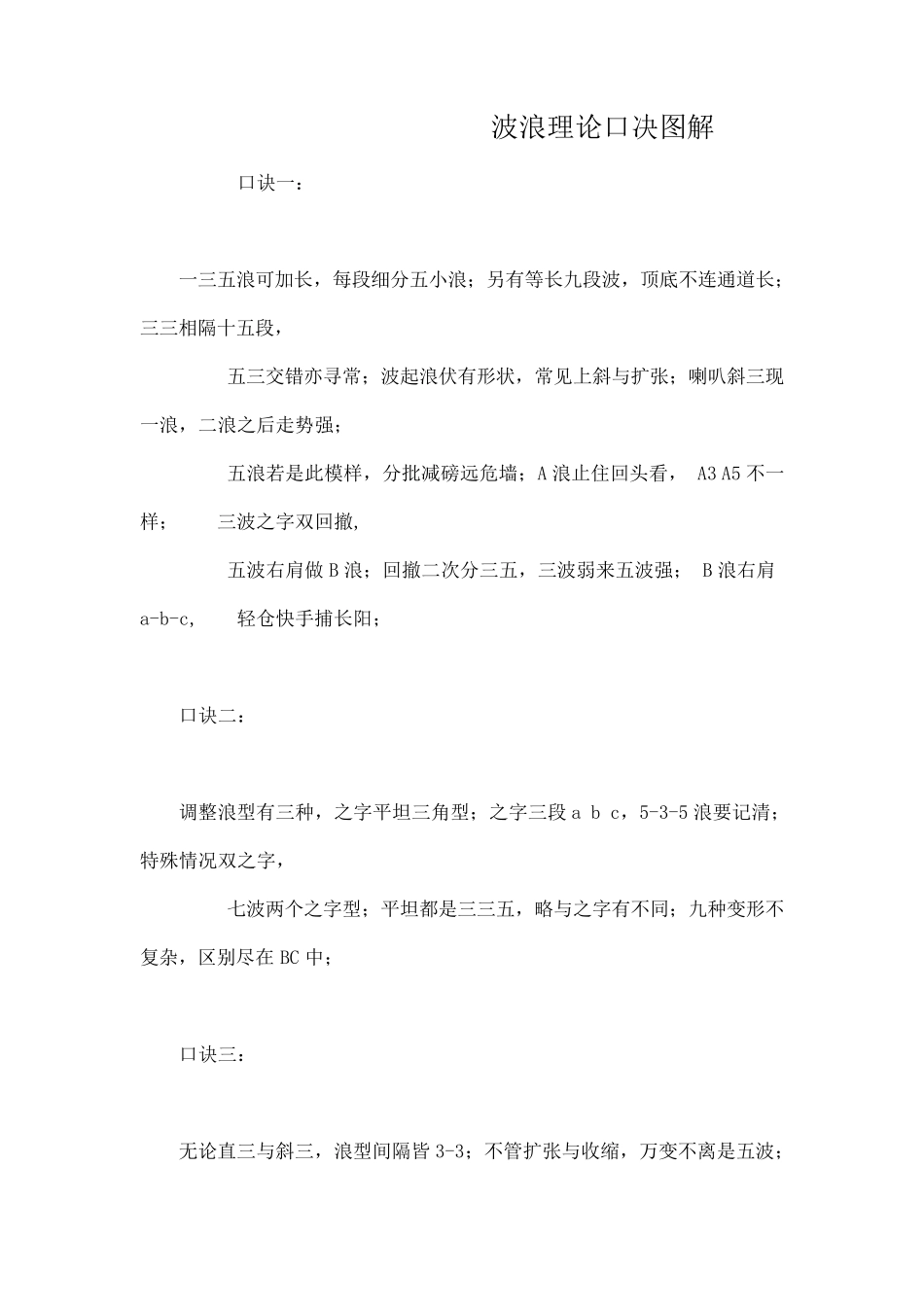 波浪理论口决图解_第1页