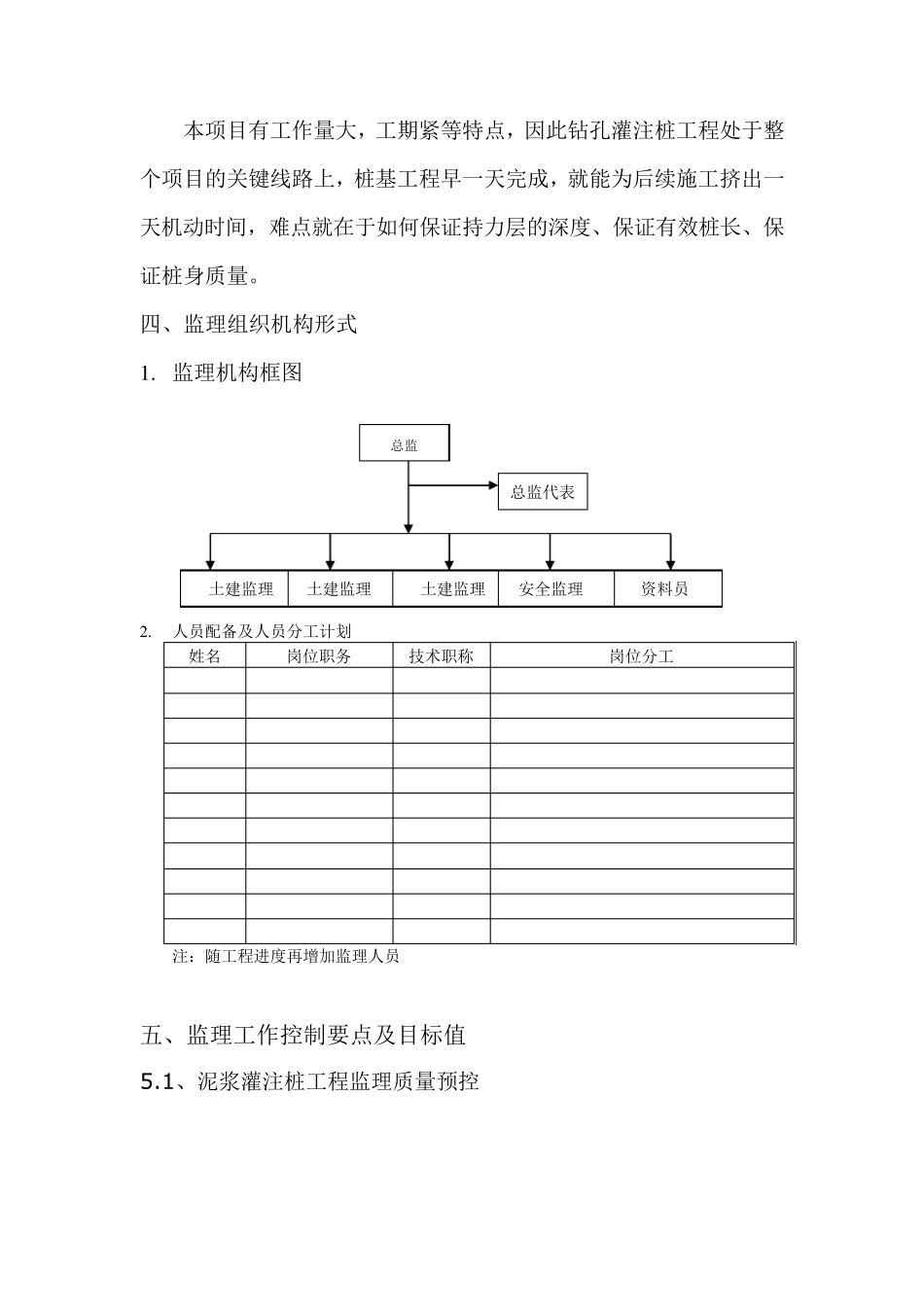 泥浆护壁钻孔灌注桩监理细则_第2页