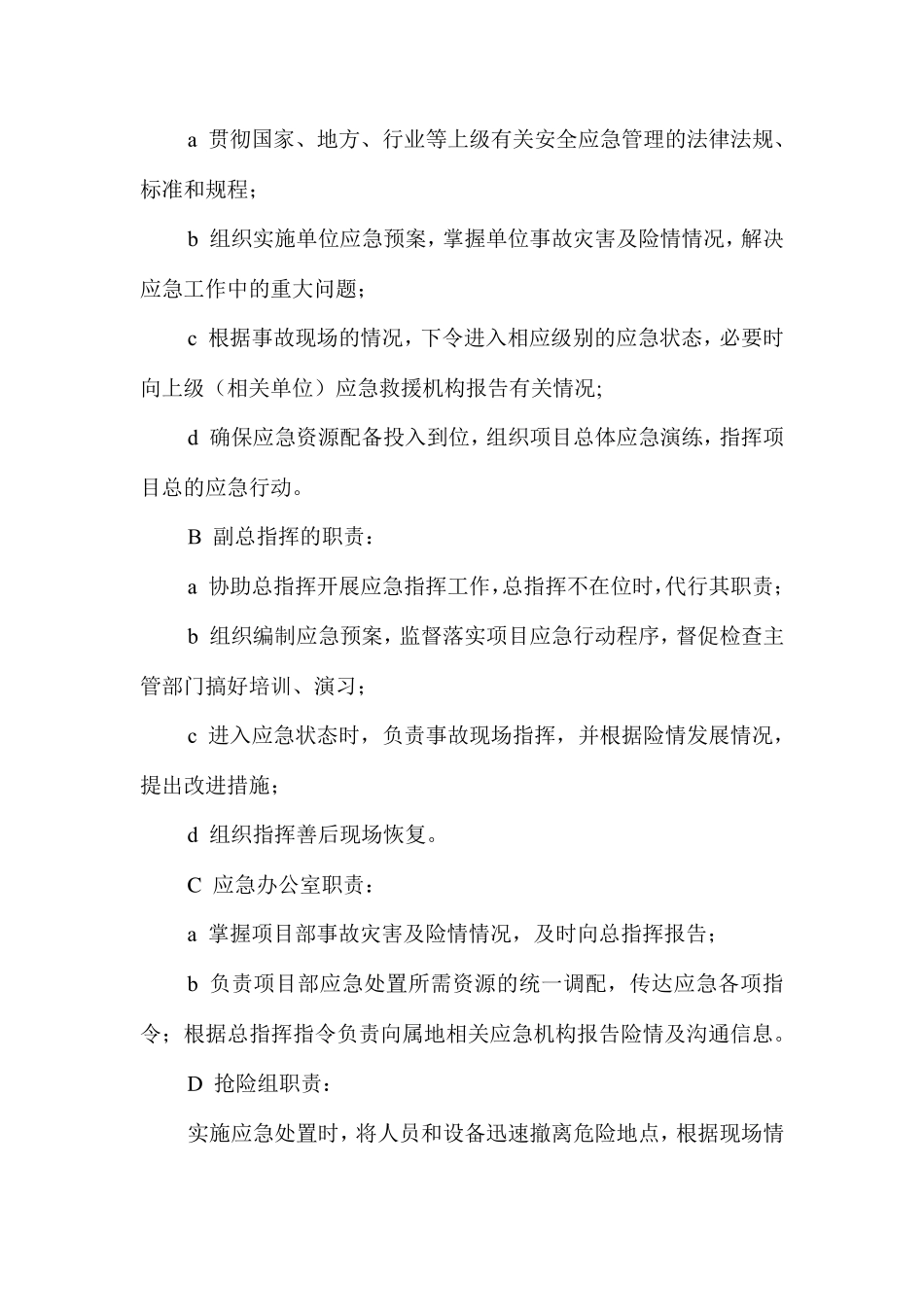 泥石流专项应急预案+泥石流现场处置方案_第3页