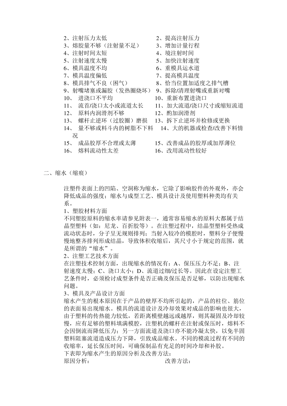 注塑产品缺陷分析及改善_第3页