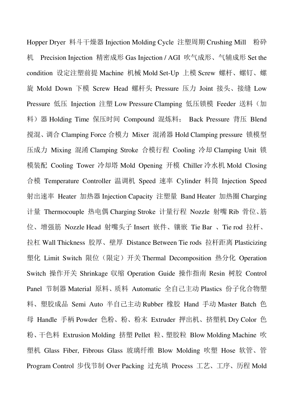 注塑及模具英文_第1页