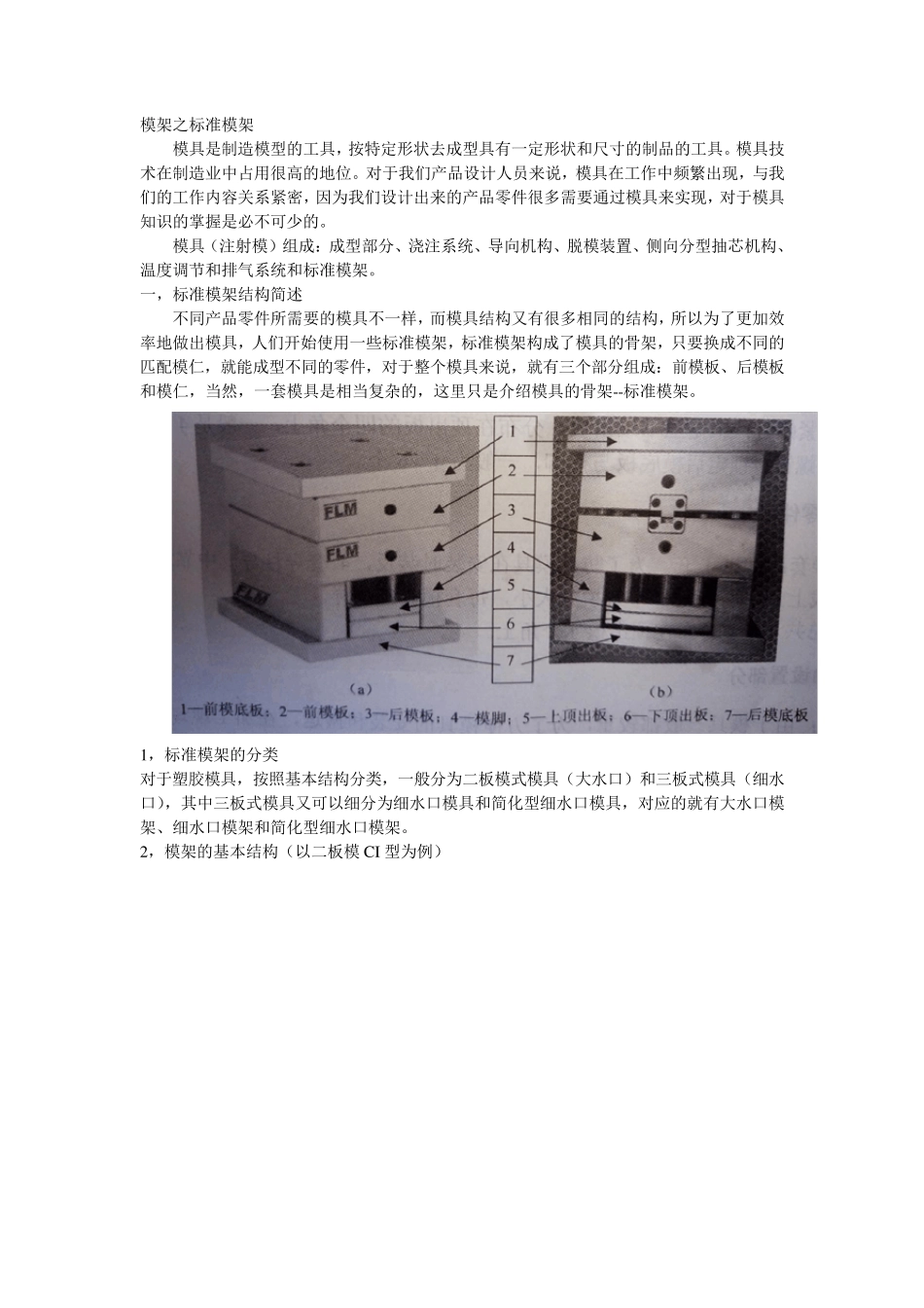 注塑模之标准模架_第1页