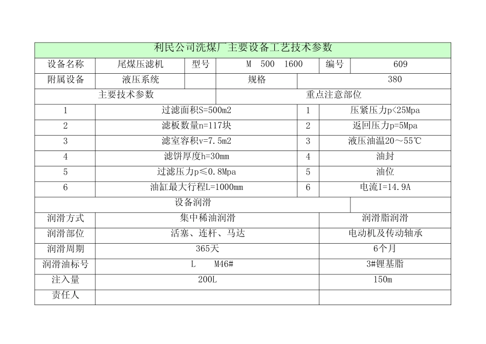 洗煤厂设备工艺技术参数_第2页