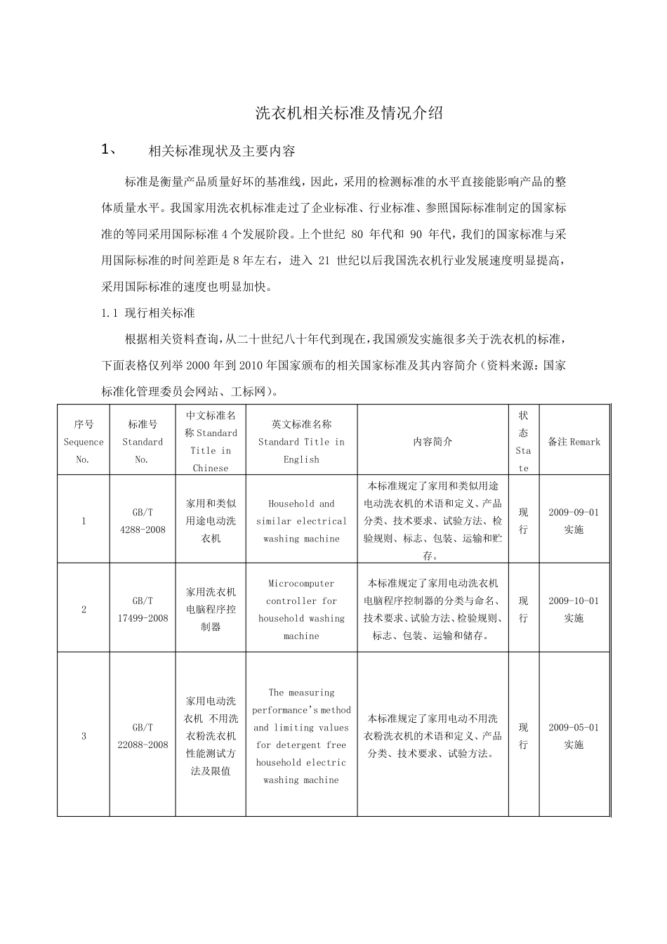 洗衣机标准(商品学)_第1页