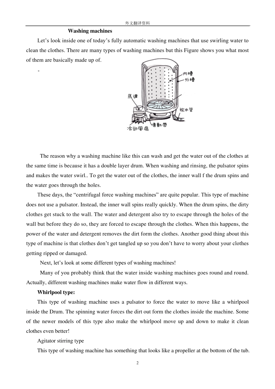 洗衣机英文翻译_第1页