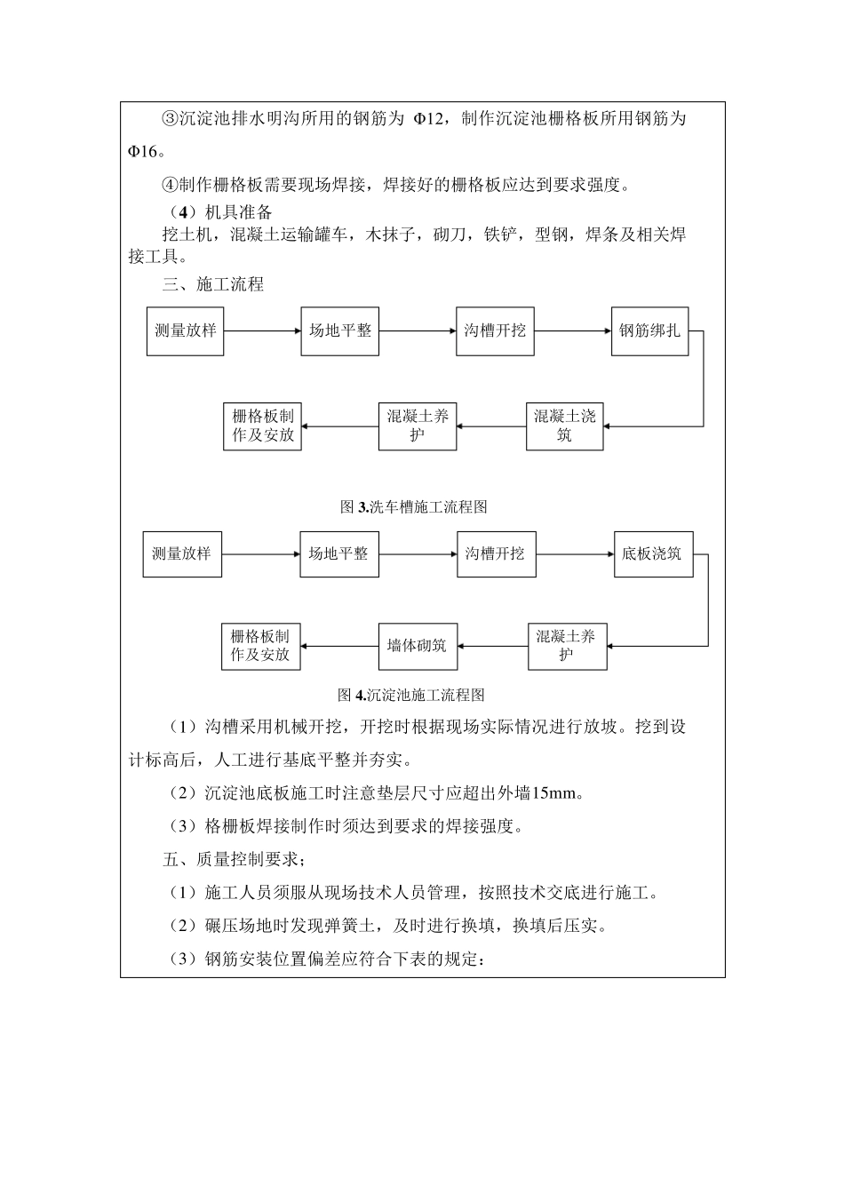 洗车槽施工技术交底_第3页