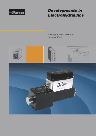 派克比例阀英文样本