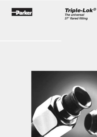 派克扩口式管接头样本Parker_JIC_Fitting