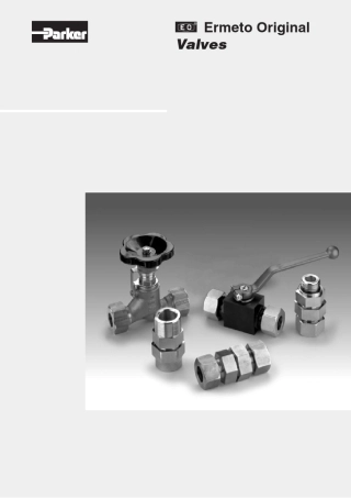 派克阀门样本ParkerValve