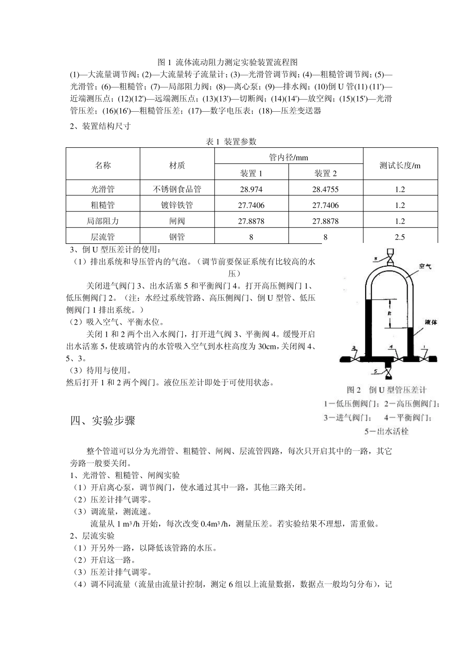 流体流动阻力测定_第3页