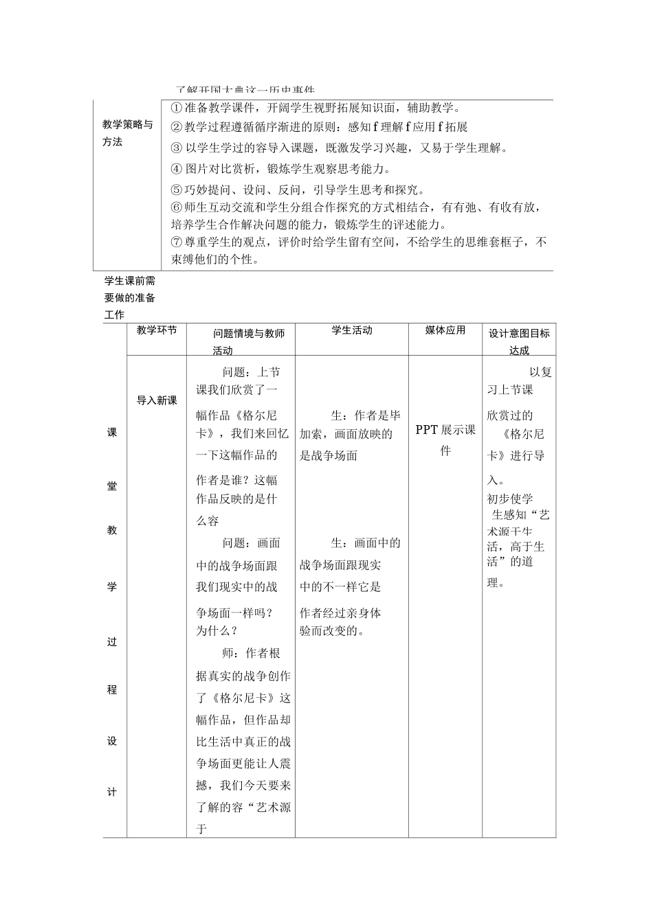 艺术源于生活高于生活教学教案_第2页