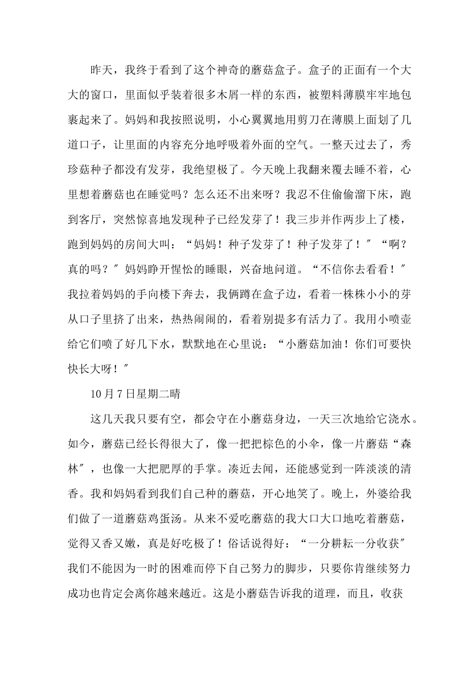 蘑菇生长日记1精选_第3页