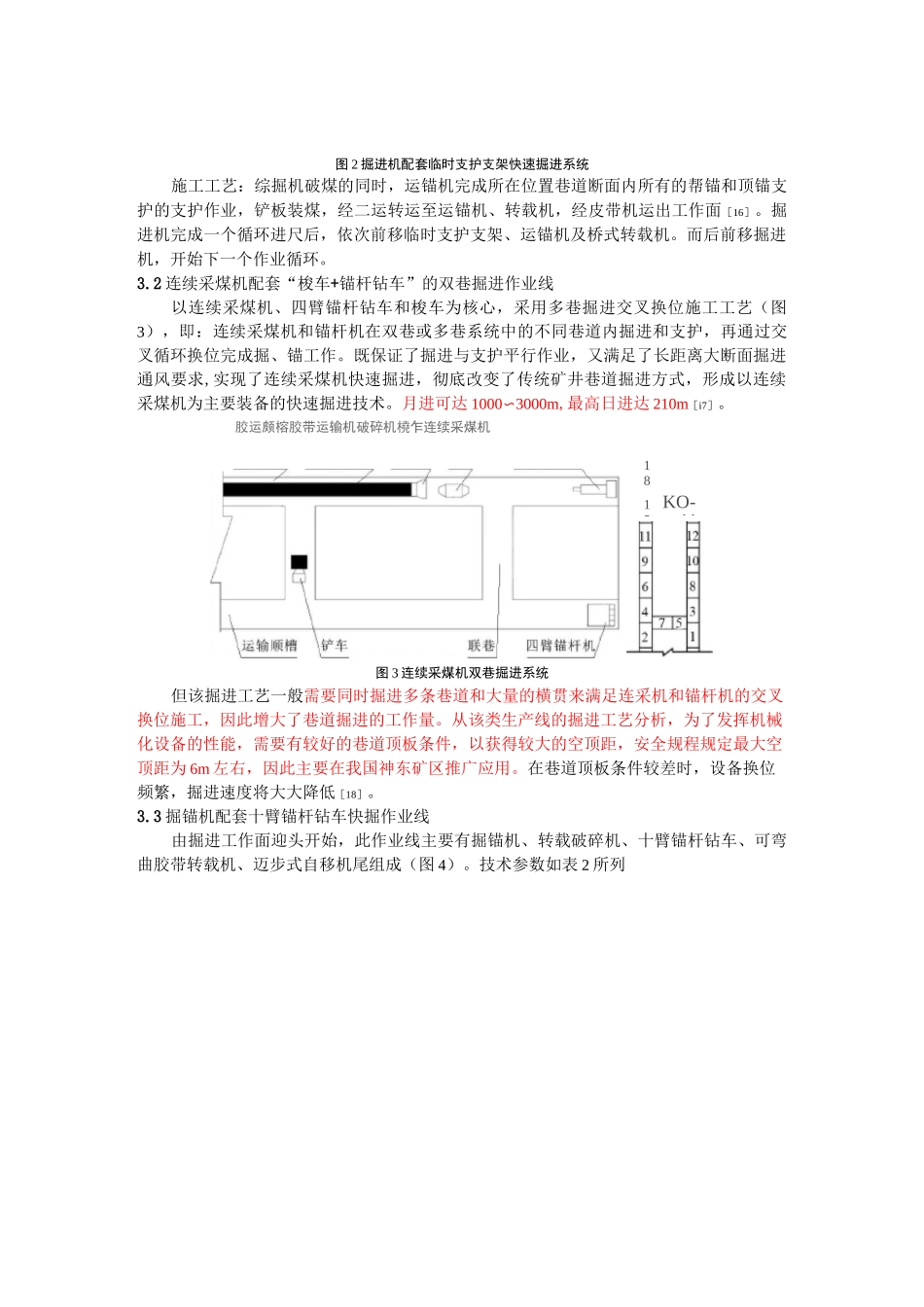 巷道快速掘进技术与装备发展现状_第3页