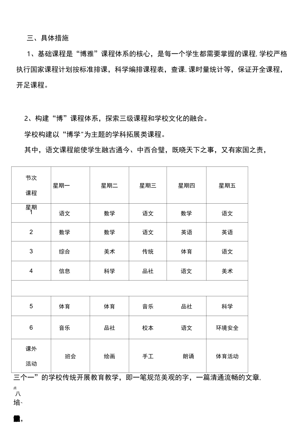 (完整)课程建设三年规划_第2页