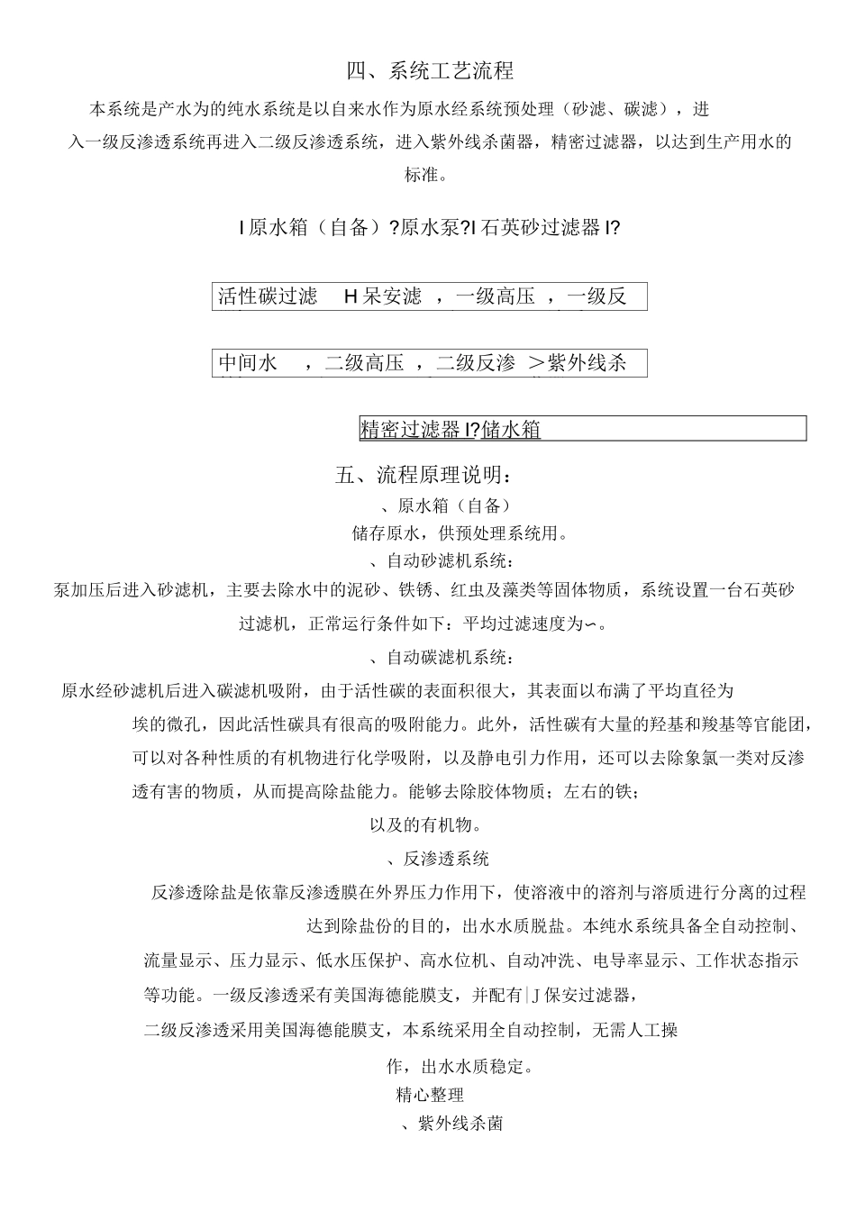 2吨二级反渗透纯化水设备方法_第3页