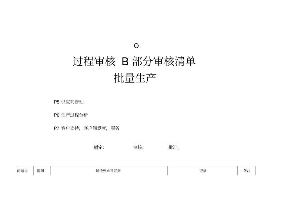 过程审核记录_第1页