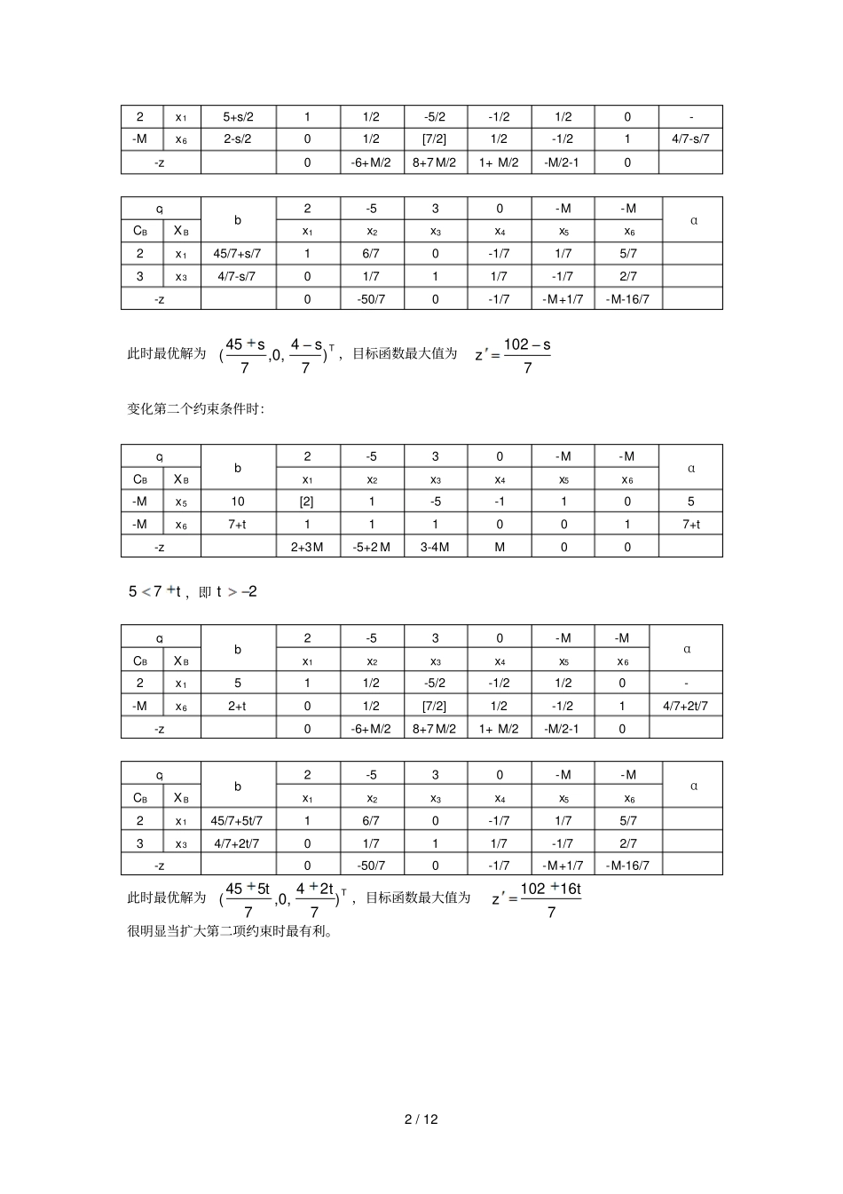 运筹学中科大答案_第2页