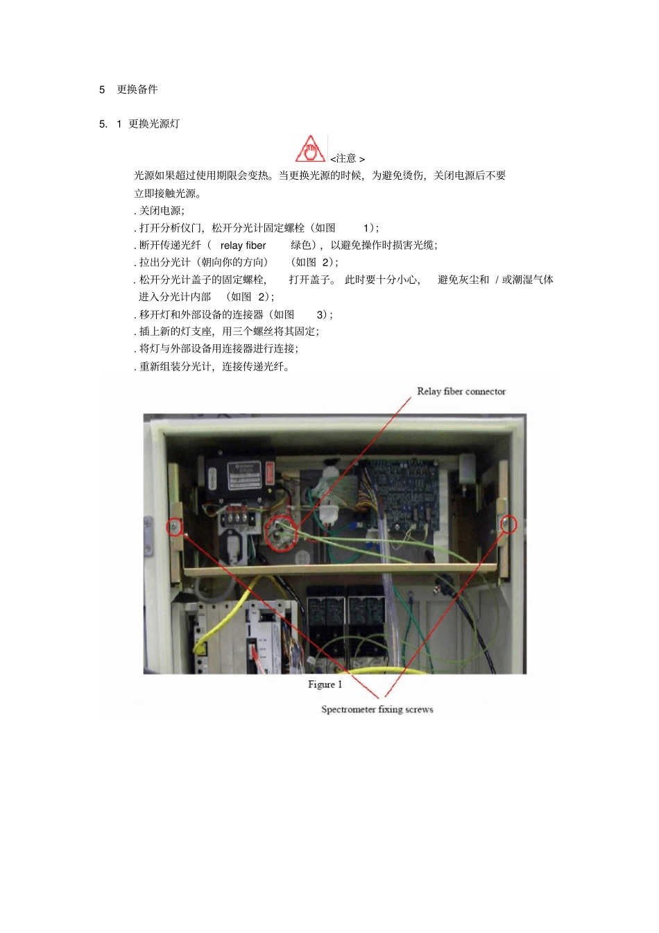 近红外分析仪操作维护注意事项资料_第3页