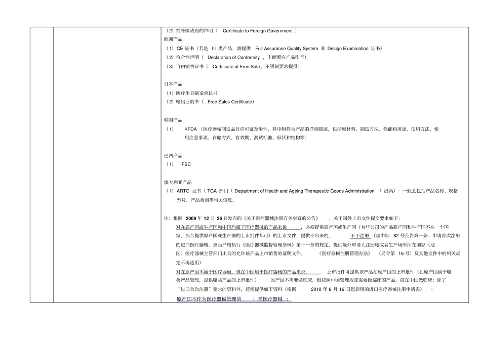 进口医疗器械注册需要提交的资料_第2页