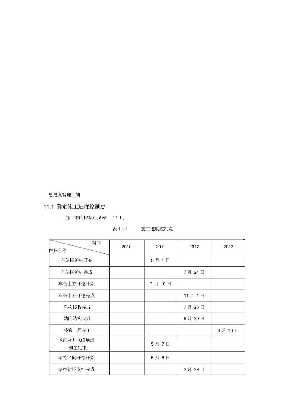进度管理计划_第1页