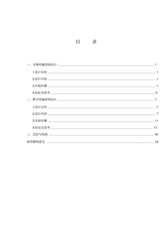 通信原理课设