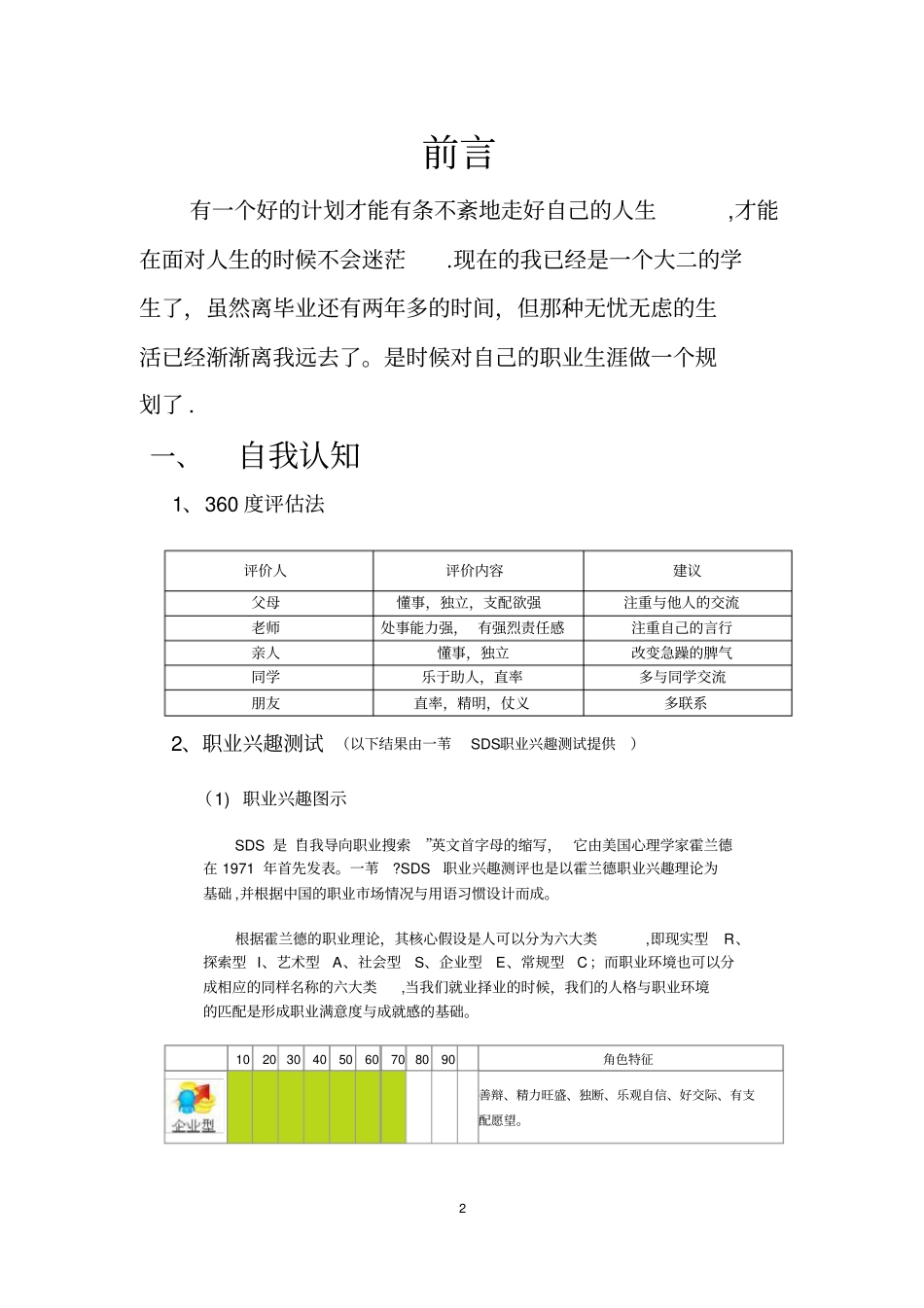 通信工程专业职业生涯规划精品_第3页